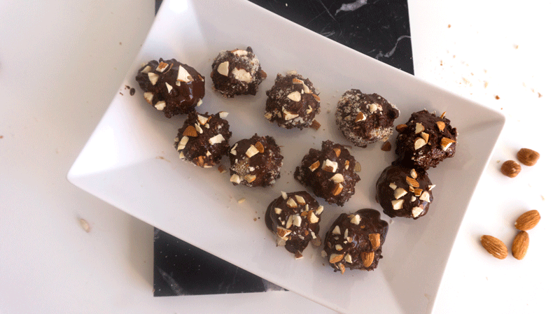 receta bombones ferrero fit