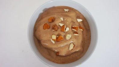 receta helado chocolate saludable