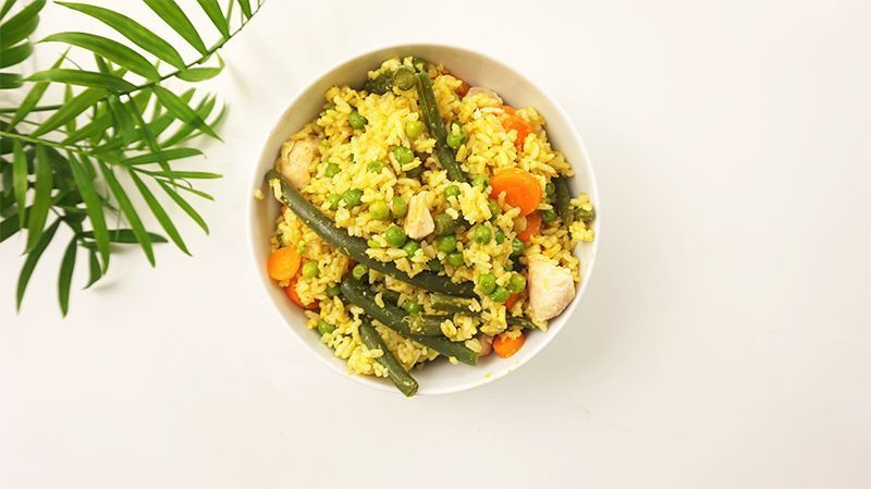 receta arroz al curry
