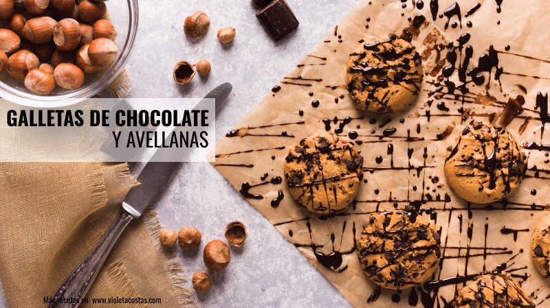 galletas chocolate avellanas