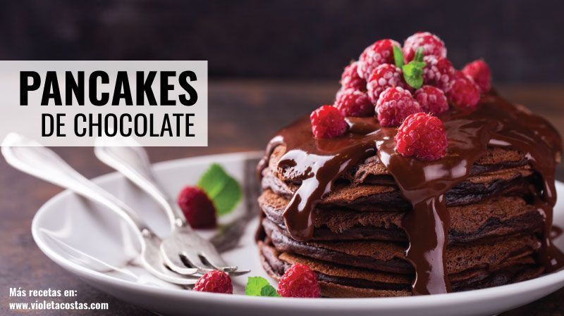 tortitas americanas chocolate